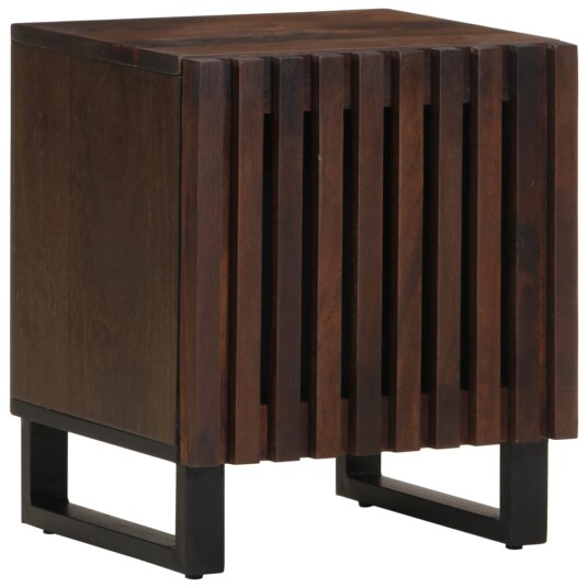 Nattbord 40x34x46 cm heltre mango 377420