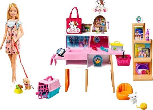 Barbie Dyrebutikk Barbie Lekesett Grg90