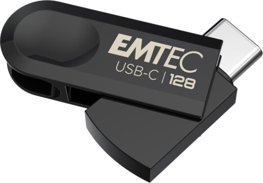 Emtec C280 Usb-Flashstasjon 128 Gb Usb-C 3.2 Gen 1