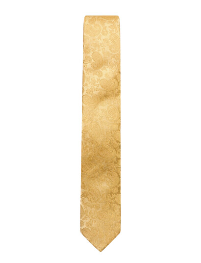 Amanda Christensen Slim Tie - Gold - ONE SIZE Amanda Christensen Slim Tie - Gold - ONE SIZE