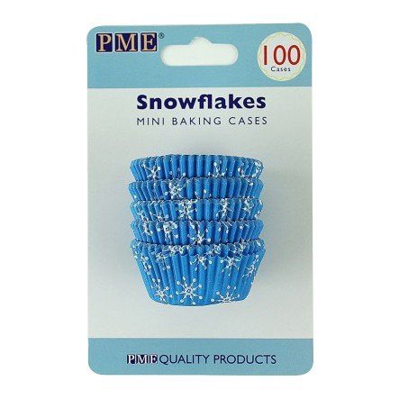 Pme Minimuffinsformer Snøfnugg Pk/100 