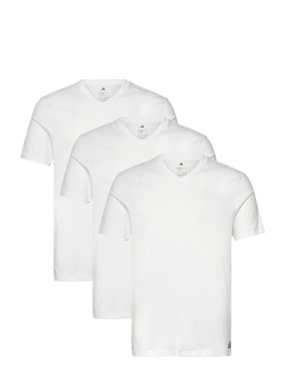 adidas Underwear V Neck   White   M