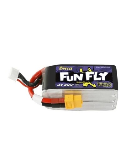 Gens Ace & Tattu Battery ND1550 14.8V 100C 4S1P LiPo Gens Ace & Tattu Battery ND1550 14.8V 100C 4S1P LiPo