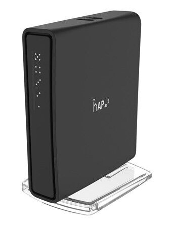 MikroTik hAP ac² Trådløs Router Wi-Fi 5 5-port RJ45 Svart MikroTik hAP ac² Trådløs Router Wi-Fi 5 5-port RJ45 Svart