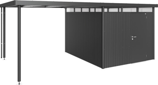 BIOHORT SIDETAK HIGHLINE H5 MØRK GRÅ METALLIC BIOHORT SIDETAK HIGHLINE H5 MØRK GRÅ METALLIC