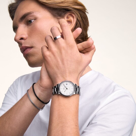 Daniel Wellington DW Watch Iconic Link Automatic Silver 40mm Daniel Wellington DW Watch Iconic Link Automatic Silver 40mm