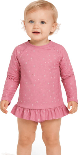 Bablegøye UV Longsleeve Swimtop Canyon Rose (UPF 50+) (92/98)