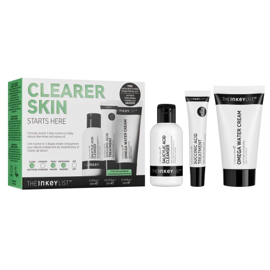 The Inkey List INKEY Clearer Skin Starts Here Set