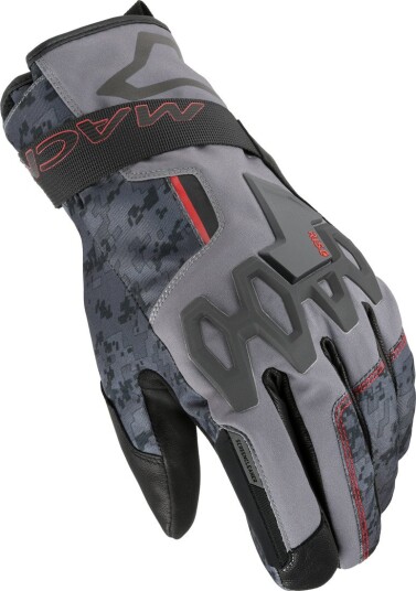 MC-Hansker Macna Arcalon RTX Grå /Rød XL MC-Hansker Macna Arcalon RTX Grå /Rød XL