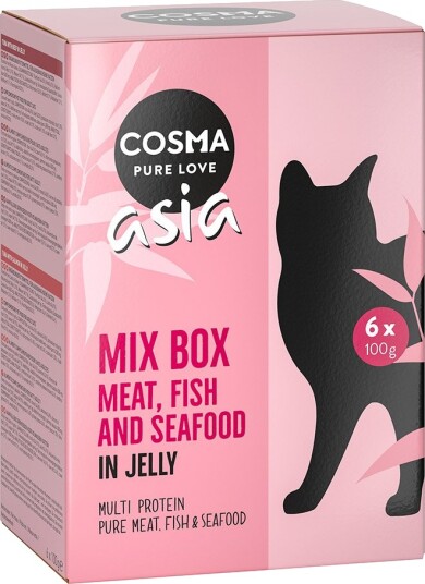 Cosma Asia Porsjonsposer Blandet Pakke 24 X 100 G