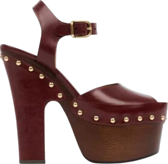 Chloé Dame Sko Rød 39 EU, Chloé Dame Sko Rød 39 EU,