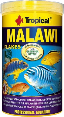 Malawi Flakes 1000 ml/200 G Akvaristikk Fiskefôr & Fiskemat Flakfôr Tropical