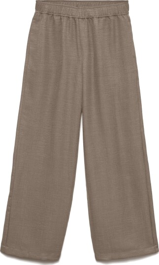Vero Moda Vmmelaney Ls Straigh Pant Tlr Exp Brown S