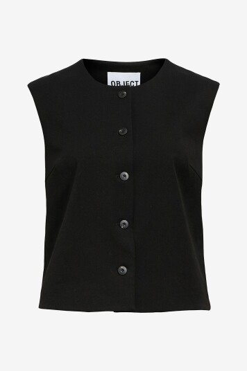 Object Vest objLisa RE Waistcoat Div Svart