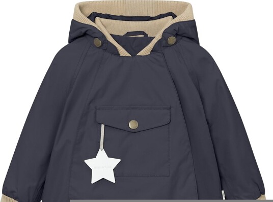 MINI A TURE Matwaio All Season Jacket. Grs Navy 92