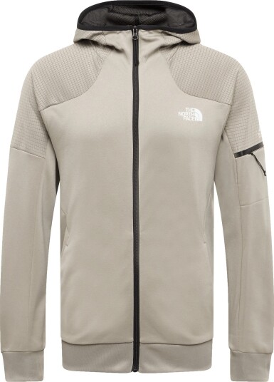 The North Face M Mountain Athletics Full Zip Fleece 2.0 Beige XS