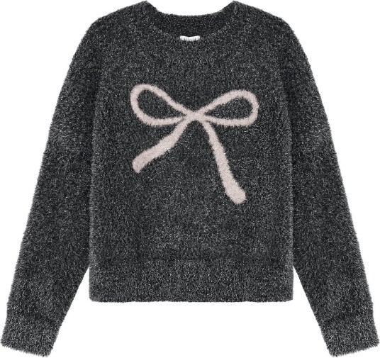 Minymo Pullover Knit W. Glitter   Grey   122