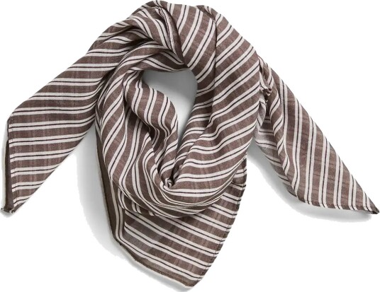 Pieces Pcjolanda Square Scarf Bc Brown ONE SIZE