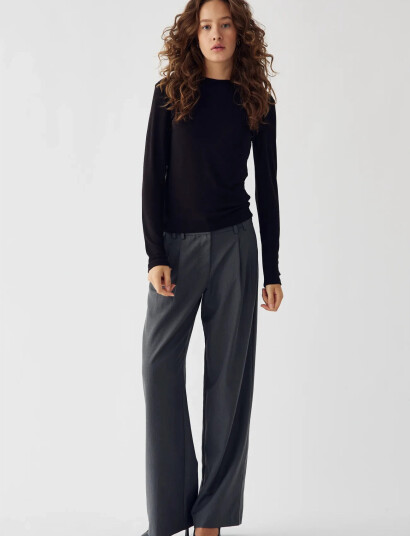 Noella Lidie Ls Top Black XXL