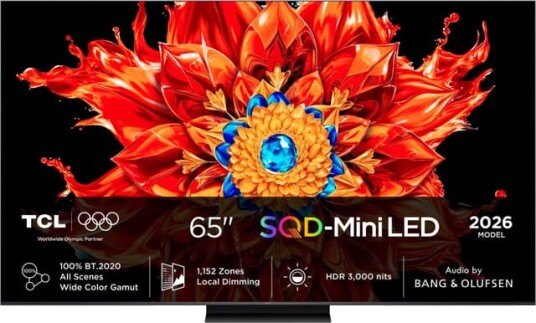 TCL 65" MSQLED85L 4K LCD TV 2026 TCL 65" MSQLED85L 4K LCD TV 2026