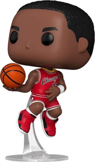 Northix NBA Chicago Bulls Michael Jordan-figur 6-tommers samleobjekt