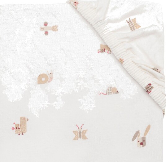 Jollein Fitted Sheet Jersey Cream 60X120 Jollein Fitted Sheet Jersey Cream 60X120