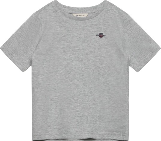 Gant Kids Shield Ss T Shirt Grey 98