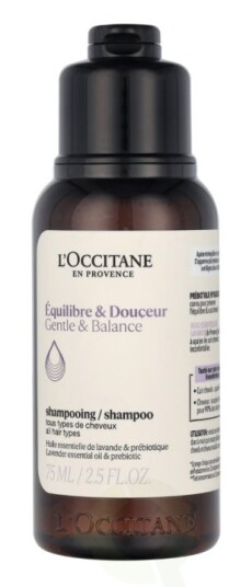 L"Occitane Gentle & Balance Shampoo 75 ml Alle hårtyper L"Occitane Gentle & Balance Shampoo 75 ml Alle hårtyper