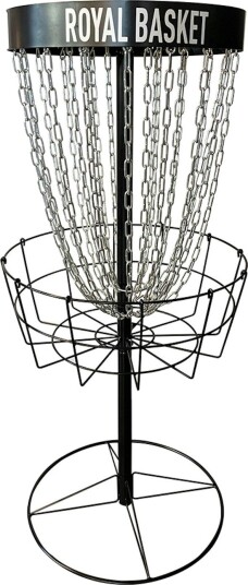 Viking Discs Royal Basket Disc Golf Kurv Svart Utgave Viking Discs Royal Basket Disc Golf Kurv Svart Utgave