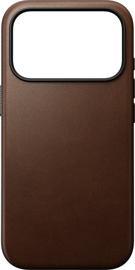 Nomad Modern MagSafe Skinndeksel til iPhone 18 Pro Brun