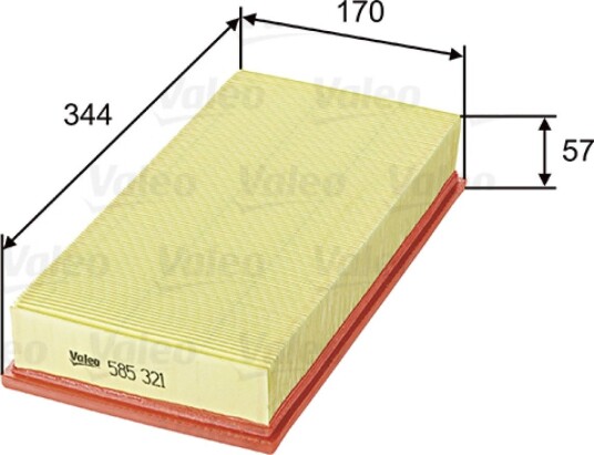 Luftfilter VALEO 585321