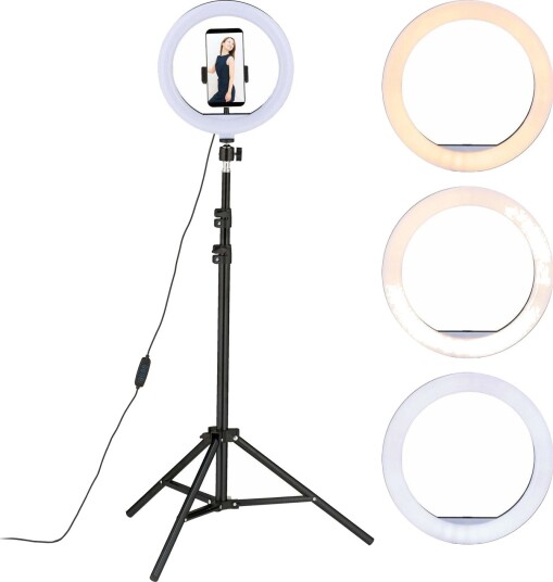 Rxs LED ringlys med stativ