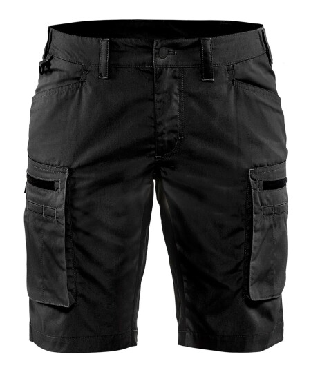 Blåkläder Serviceshorts stretch dame Svart C46