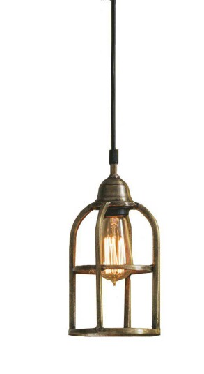 PR Home Boston taklampe Råmessing inkl. lyskilde 14 cm Natur