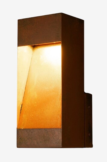 Konstsmide - Rho vegg 10W LED - Brun Konstsmide - Rho vegg 10W LED - Brun
