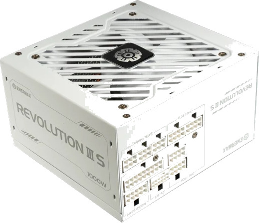 Enermax Revolution3 ERV1000P AHP W Strømforsyning 1000W 80 Plus Platinum Hvit