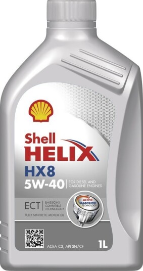 Motorolje SHELL HELIX HX8 ECT 5W-40 1L