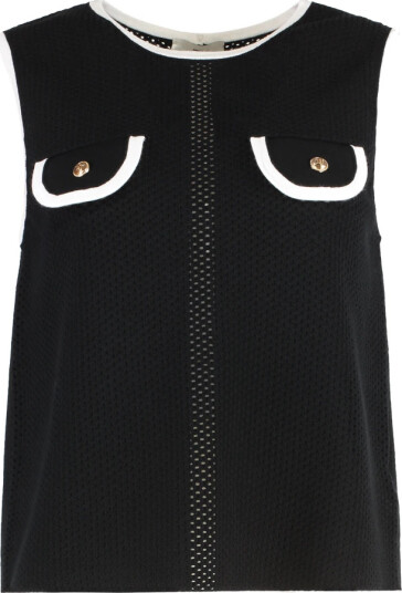 Elisabetta Franchi Dame Topper Svart S,