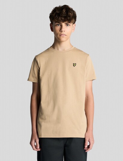 Lyle & Scott Plain T Shirt Beige 110 116