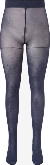 Zizzi Tightser Tights 30 Den Flower Blå