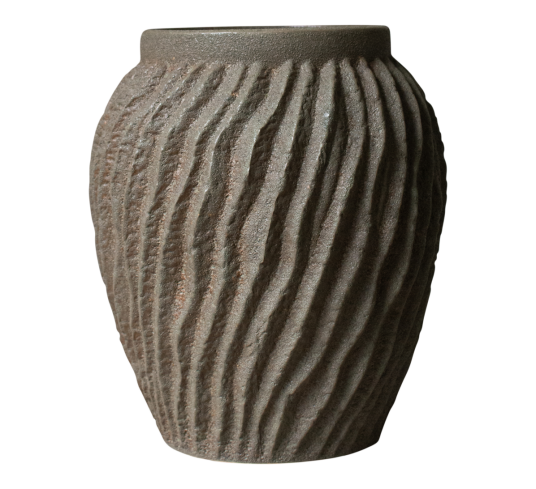 DBKD Raw vase 29 cm Sandy mole