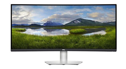 Dell S3423DWC 34" Buet Skjerm 3440x1440 100Hz VA med Høyttalere Grå Dell S3423DWC 34" Buet Skjerm 3440x1440 100Hz VA med Høyttalere Grå