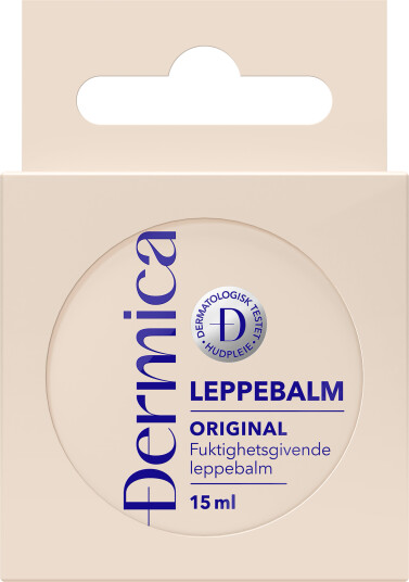 Dermica leppebalm original 15 ml Dermica leppebalm original 15 ml