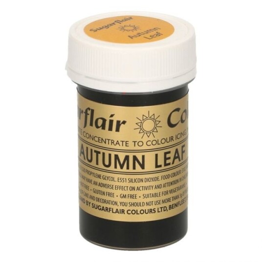 Sugarflair Pastafarge Autumn Leaf 25g 