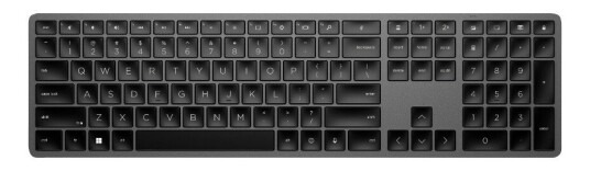 HP Dual Mode 975 Trådløst Tastatur Engelsk Svart med Numpad HP Dual Mode 975 Trådløst Tastatur Engelsk Svart med Numpad