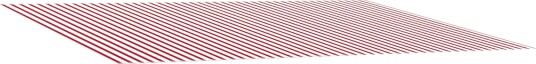 Reserveduk til markise Rød og Hvit 500 × 300 cm Polyester