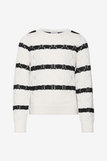 Vero Moda Girl Genser vmSky LS O neck Pullover Girl Grå