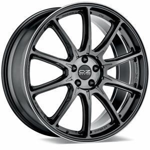 OZ Hyper Xt Hlt Dark Graphite Machined Lip 11.5x22 5x112 ET40 B79