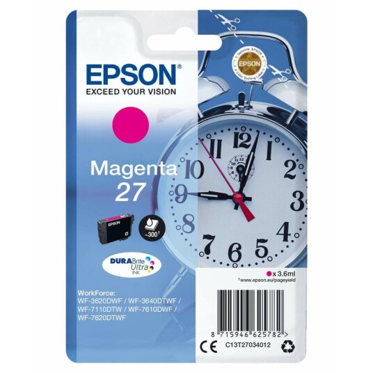 Epson Originale Blekkpatroner Epson C13t27034022 Magenta