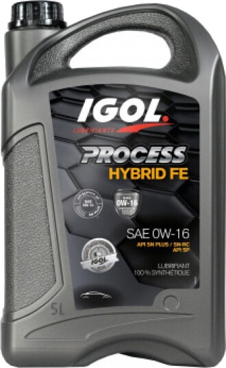 Motorolje IGOL PROCESS HYBRID FE 0W16 5L